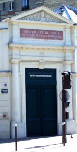 Photo de la porte IPT à Paris